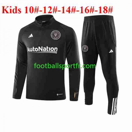 Inter Miami Enfant Ensemble Sweat d'entrainement Noir 2023-2024